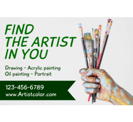 Art & Painting Banner Template