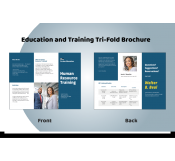 Education and Training Tri-fold Brochure 