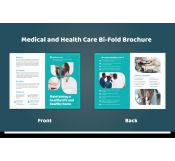 Half-fold Medical Services Brochure