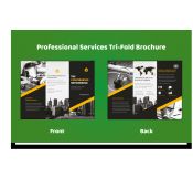 Tri-fold Professional Services Brochure 