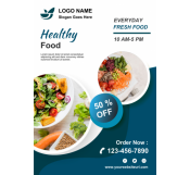 Healthy Food Restaurant Flyer
