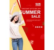 Summer Sale Flyer Template 