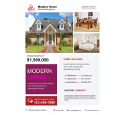 Modern Home Real Estate Flyer 